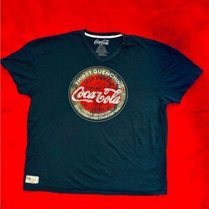Coca-Cola T-Shirt-XXL-Blue